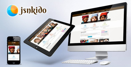Product picture JSN Kido - Responsive Theme & VirtueMart support