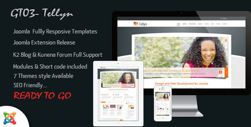 Product picture GT03 - Multipurpose Joomla Responsive Templates