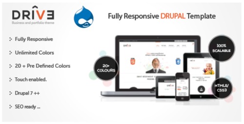 Product picture Drive - Responsive Drupal Theme